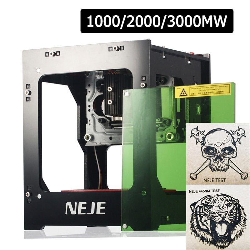 High Speed Laser Engraver with Protective Glasses
