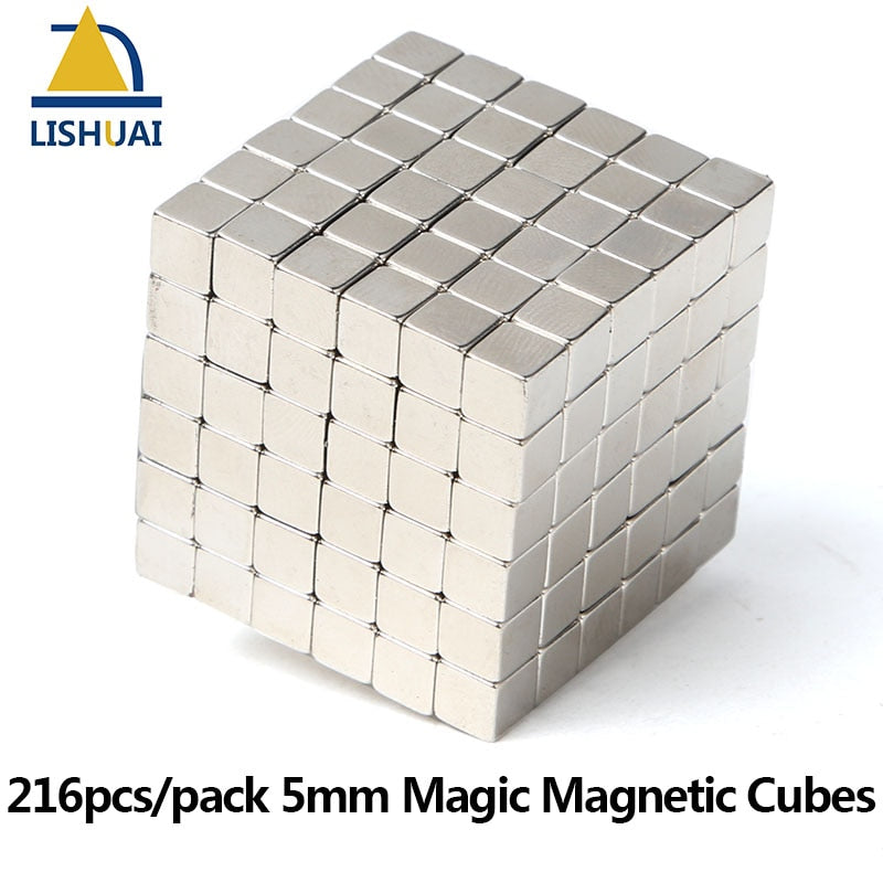 216 Magnetic Cube,magnetic Neodymium Cubes,cube Magnets