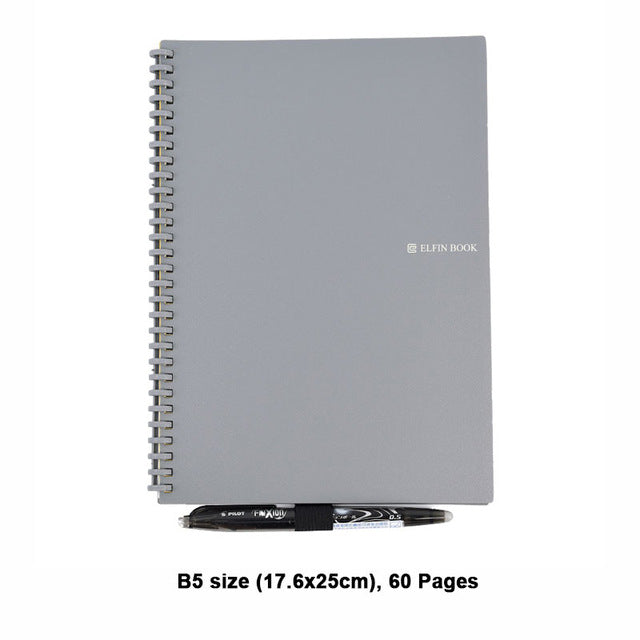 Elfinbook Reusable Notebook 2.0 + 1x Pilot Pen